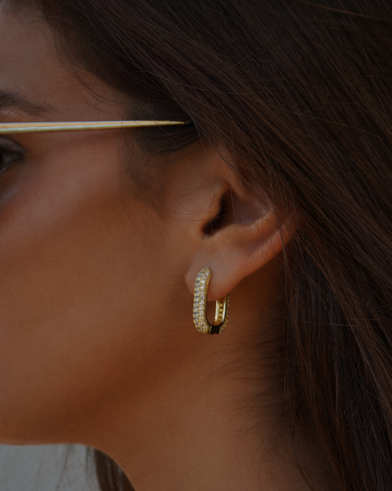 Argollas Cuadradas Shine