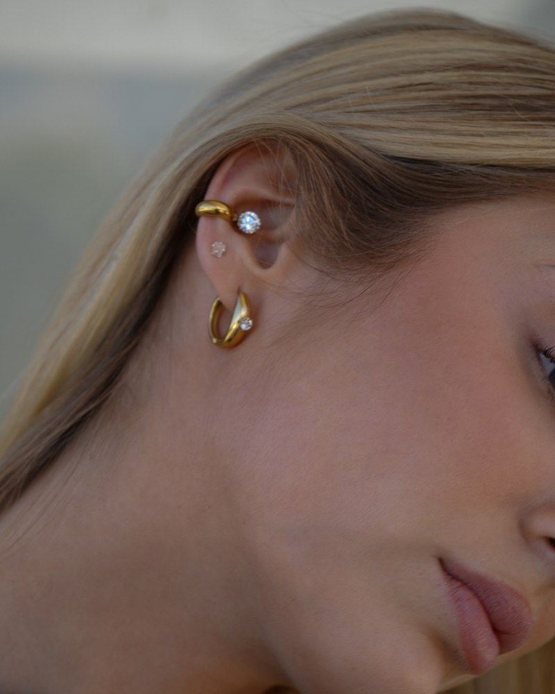 Earcuff Golden Shine