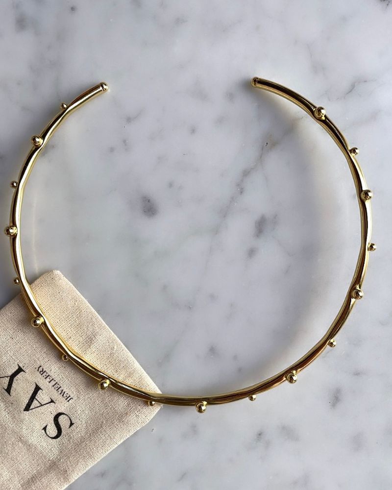 Choker Puntos Gold