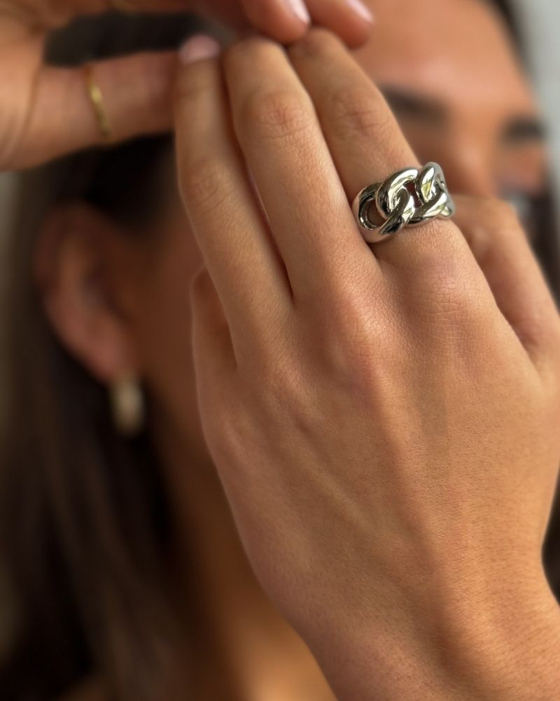 Anillo Chain Silver