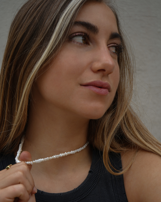 Collar Perlitas Rio mini