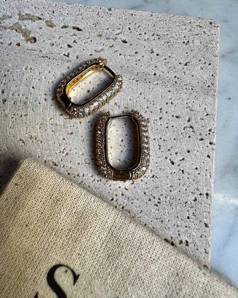Argollas Cuadradas Shine