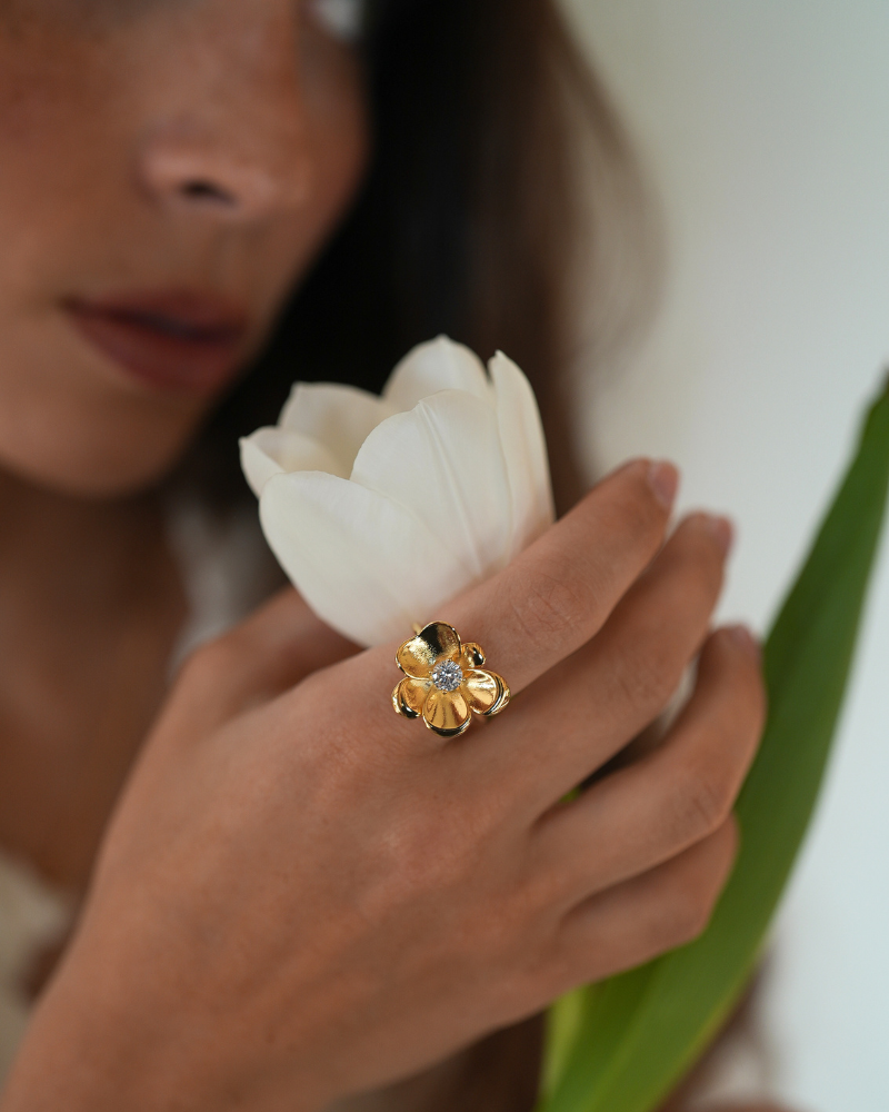 Anillo Flor