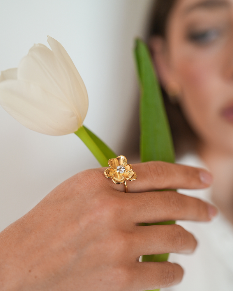 Anillo Flor