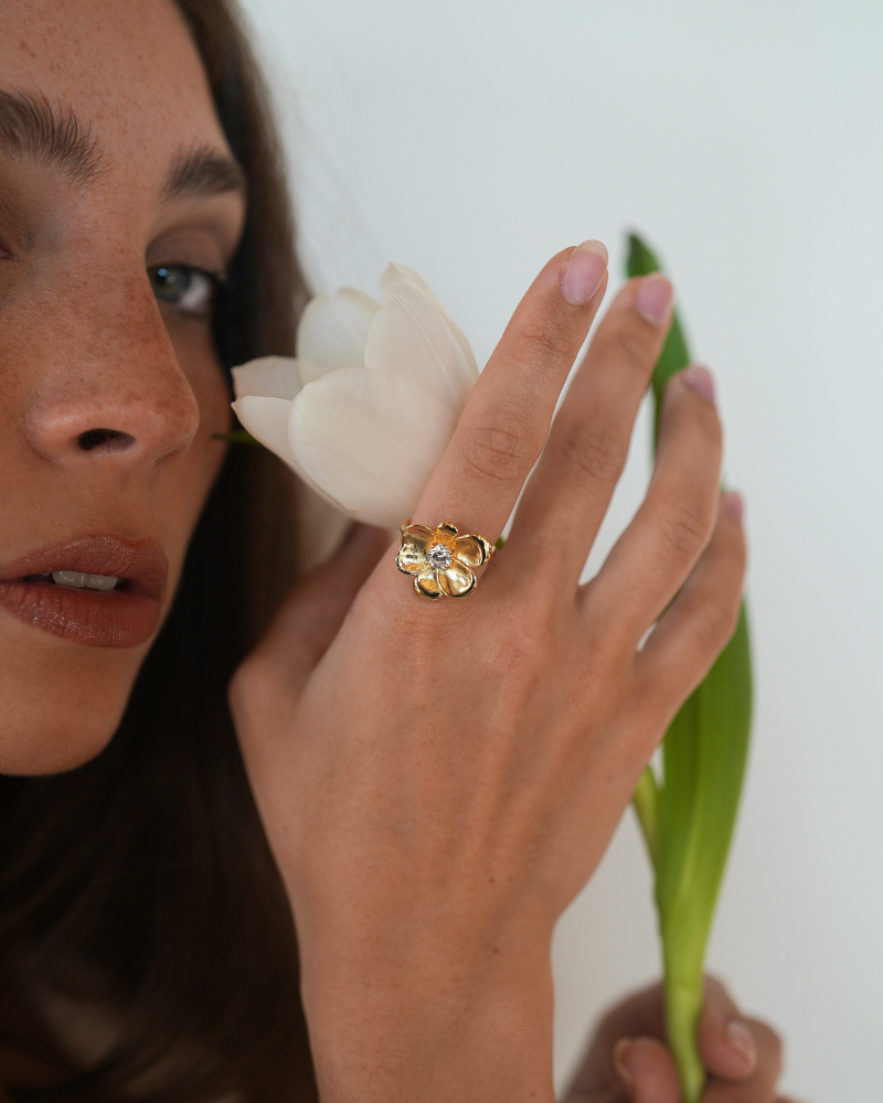 Anillo Flor