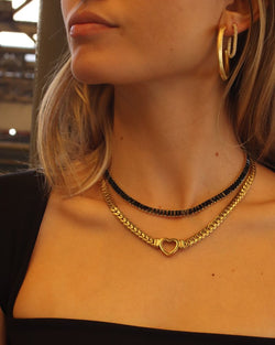 Choker Black Shine